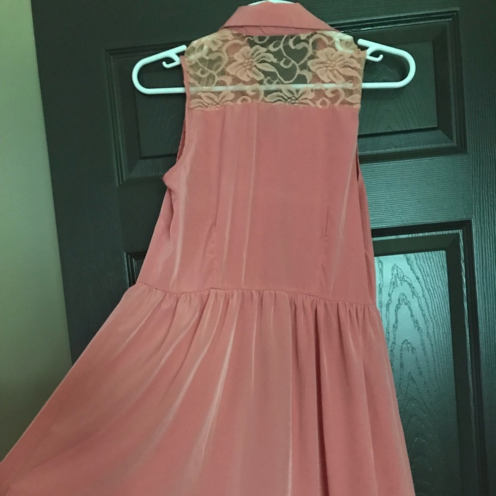 One clothing light coral summer dress